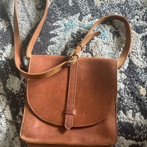 Able Leather Crossbody Bag